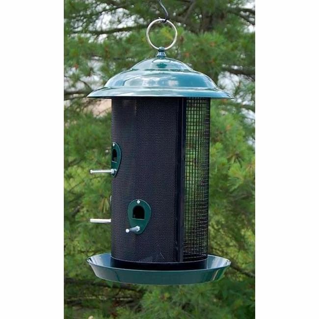 Combination Thistle & Seed Bird Feeder, Large 3 Combination Thistle & Seed Bird Feeder, Large
