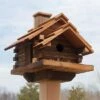 Conestoga Log Cabin Bird House 1 Conestoga Log Cabin Bird House -US Poultry Supplies Sales Store conestoga log cabin bird house 125 01 150 00 home bazaar birdhousesandbaths 924