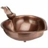 Copper Colored Heart Shaped Bird Bath 2 Copper Colored Heart Shaped Bird Bath -US Poultry Supplies Sales Store copper colored heart shaped bird bath 25 01 50 00 baths achla birdhousesandbaths 402