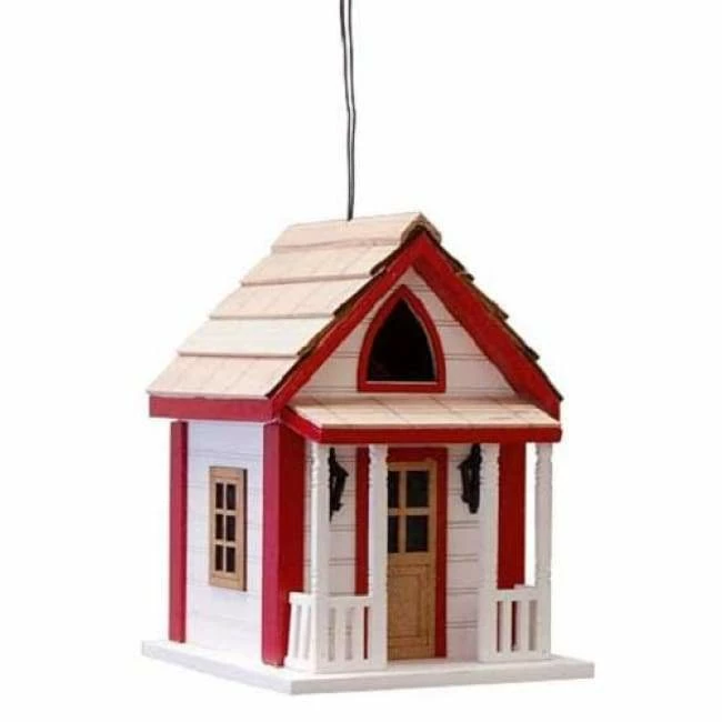 Country Charm Cottage Bird House 3 Country Charm Cottage Bird House