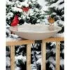 Deck Mounted Heated Bird Bath 2 Deck Mounted Heated Bird Bath -US Poultry Supplies Sales Store deck mounted heated bird bath stone color 50 01 75 00 baths allied precision birdhousesandbaths 282