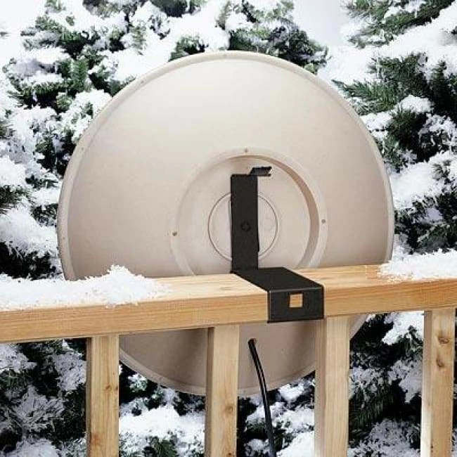 Deck Mounted Heated Bird Bath 4 Deck Mounted Heated Bird Bath - Image 2