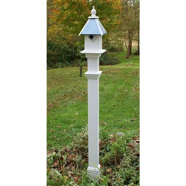 Decorative Mounting Post, White - 5' 3 Decorative Mounting Post, White - 5'