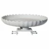 Scalloped Heated Bird Bath With Deck Mount 2 Scalloped Heated Bird Bath With Deck Mount -US Poultry Supplies Sales Store decorative scalloped bird bath w deck mount 75 01 100 00 baths farm innovators birdhousesandbaths 301