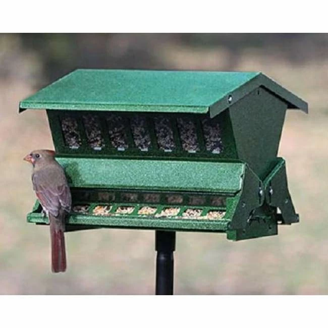 Double Sided Absolute II Bird Feeder With Pole & Hanger 3 Double Sided Absolute II Bird Feeder With Pole & Hanger
