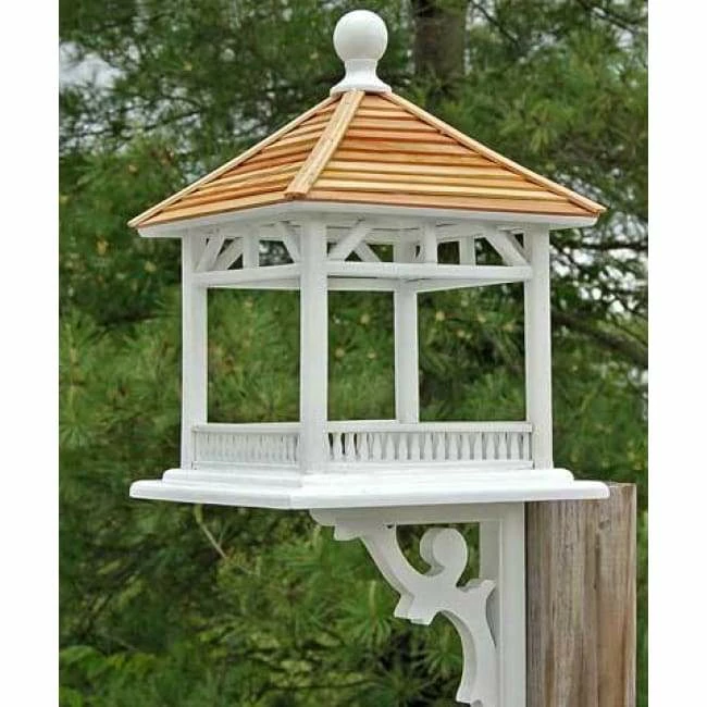 Dream House Bird Feeder With Bracket 3 Dream House Bird Feeder With Bracket