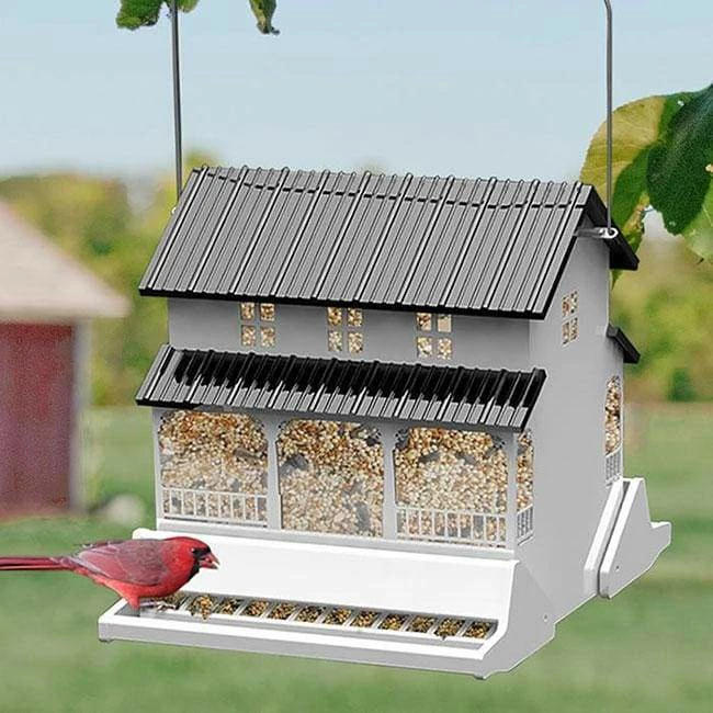 Farmhouse Style Absolute Squirrel Resistant Bird Feeder 5 Farmhouse Style Absolute Squirrel Resistant Bird Feeder - Image 3
