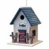 Fishing Lodge Bird House 2 Fishing Lodge Bird House -US Poultry Supplies Sales Store fishing lodge bird house 25 01 50 00 home bazaar birdhousesandbaths 571