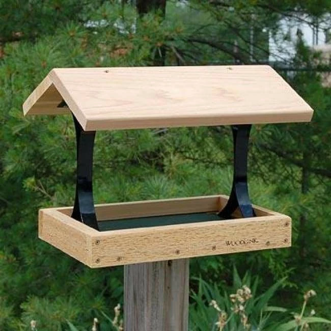 Fly Thru Platform Bird Feeder 3 Fly Thru Platform Bird Feeder