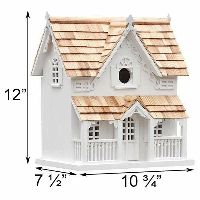 Gingerbread Cottage Bird House With Mounting Bracket 4 Gingerbread Cottage Bird House With Mounting Bracket - Image 2