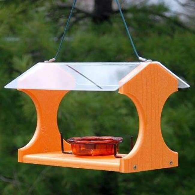 Going Green Recycled Oriole And Bluebird Feeder 3 Going Green Recycled Oriole And Bluebird Feeder