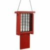 Going Green Suet Feeder With Tail Prop, Red 2 Going Green Suet Feeder With Tail Prop, Red -US Poultry Supplies Sales Store green suet feeder tail prop red 00 01 25 bird feeders woodlink birdhousesandbaths 602