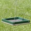 Hanging Platform Green And Brown Bird Feeder, Small 2 Hanging Platform Green And Brown Bird Feeder, Small -US Poultry Supplies Sales Store hanging platform green brown bird feeder small 00 01 25 feeders songbird essentials birdhousesandbaths 577