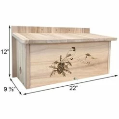 Horizontal Winter Roost -US Poultry Supplies Sales Store horizontal winter roost 50 01 75 00 bird house prime retreat birdhousesandbaths 150