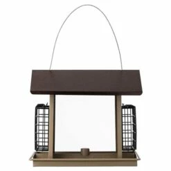 Large Hopper Feeder With Suet Cages 8 Large Hopper Feeder With Suet Cages -US Poultry Supplies Sales Store large hopper feeder suet cages 25 01 50 00 bird feeders stokes select birdhousesandbaths 690
