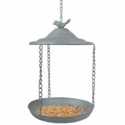 ESSCHERT DESIGN Metal Hanging Bird Feeder