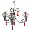 Mini-Blossom Chandelier Hummingbird Feeder, Clear 2 Mini-Blossom Chandelier Hummingbird Feeder, Clear -US Poultry Supplies Sales Store mini blossom chandelier hummingbird feeder clear 25 01 50 00 bird feeders parasol birdhousesandbaths 600