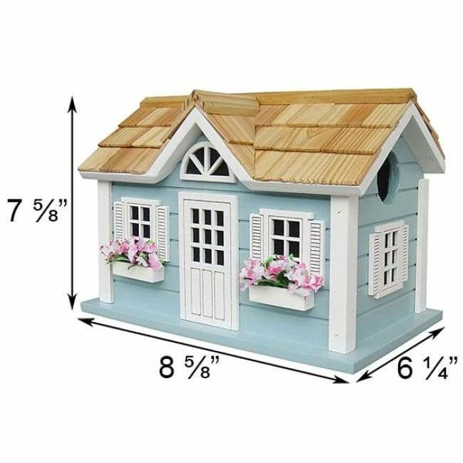 Nantucket Cottage Blue Bird House 4 Nantucket Cottage Blue Bird House - Image 2