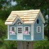 Nantucket Cottage Blue Bird House 1 Nantucket Cottage Blue Bird House -US Poultry Supplies Sales Store nantucket cottage blue bird house 25 01 50 00 home bazaar birdhousesandbaths 980