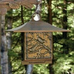 Nuthatch Bronze Colored Suet Feeder -US Poultry Supplies Sales Store nuthatch bronze colored suet feeder 25 01 50 00 bird feeders whitehall products birdhousesandbaths 491