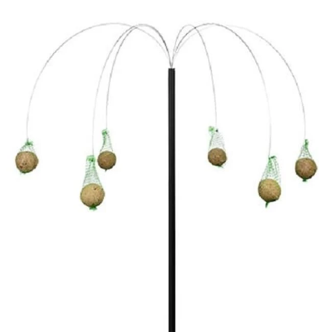 ESSCHERT DESIGN Palm Tree Suet Ball Hanger 3 ESSCHERT DESIGN Palm Tree Suet Ball Hanger
