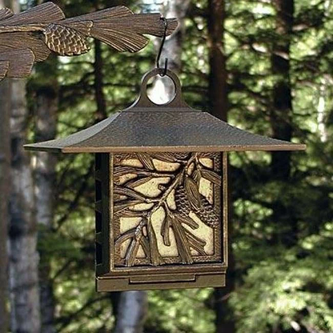 Pinecone French Bronze Colored Suet Feeder 5 Pinecone French Bronze Colored Suet Feeder - Image 3
