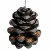 ESSCHERT DESIGN Pinecone Hanging Bird Feeder 2 ESSCHERT DESIGN Pinecone Hanging Bird Feeder -US Poultry Supplies Sales Store pinecone hanging bird feeder 25 01 50 00 feeders esschert design birdhousesandbaths 756