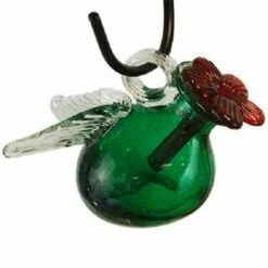 Pixie Hummingbird Feeder, Green