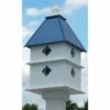 Plantation Bird House With Cobalt Blue Roof 2 Plantation Bird House With Cobalt Blue Roof -US Poultry Supplies Sales Store plantation bird house cobalt blue roof 200 01 250 00 wing prayer birdhousesandbaths 491