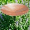 Polished Copper Colored Metal Bird Bath And Stake 2 Polished Copper Colored Metal Bird Bath And Stake -US Poultry Supplies Sales Store polished copper metal bird bath stake 50 01 75 00 baths achla birdhousesandbaths 728