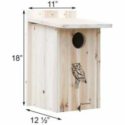 Premium Screech Owl Or Kestrel House 5 Premium Screech Owl Or Kestrel House -US Poultry Supplies Sales Store premium screech owl house kestrel 25 01 50 00 bird bestnest birdhousesandbaths 554