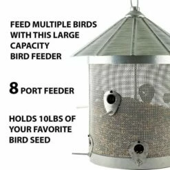 Rustic Farmhouse Mesh Silo Bird Feeder 12 Rustic Farmhouse Mesh Silo Bird Feeder -US Poultry Supplies Sales Store rustic farmhouse mesh silo bird feeder 25 01 50 00 feeders woodlink birdhousesandbaths 399