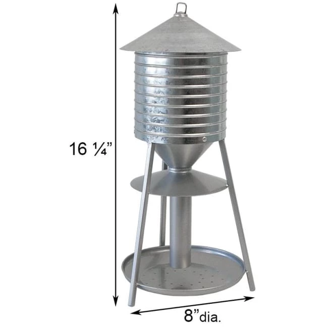 Rustic Farmhouse Water Tower Bird Feeder 4 Rustic Farmhouse Water Tower Bird Feeder - Image 2