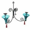 Sconce Chandelier Hummingbird Feeder, Aqua 2 Sconce Chandelier Hummingbird Feeder, Aqua -US Poultry Supplies Sales Store sconce chandelier hummingbird feeder aqua 25 01 50 00 bird feeders parasol birdhousesandbaths 810