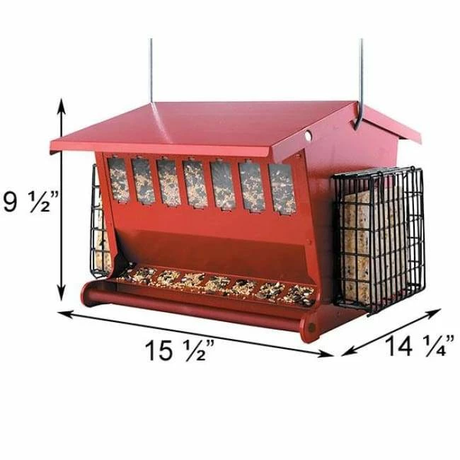 Seeds & More Double Sided Bird Feeder 4 Seeds & More Double Sided Bird Feeder - Image 2