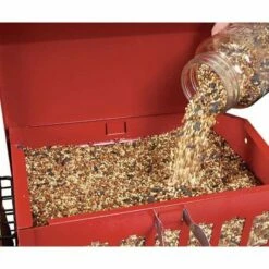 Seeds & More Double Sided Bird Feeder 9 Seeds & More Double Sided Bird Feeder -US Poultry Supplies Sales Store seeds double sided bird feeder 25 01 50 00 feeders heritage farms birdhousesandbaths 841