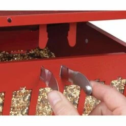 Seeds & More Double Sided Bird Feeder 8 Seeds & More Double Sided Bird Feeder -US Poultry Supplies Sales Store seeds double sided bird feeder 25 01 50 00 feeders heritage farms birdhousesandbaths 926