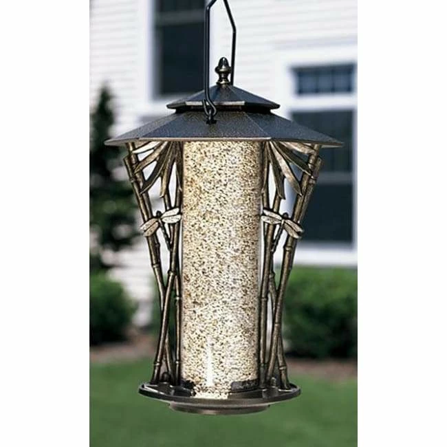 Silhouette French Bronze Colored Bird Feeder 5 Silhouette French Bronze Colored Bird Feeder - Image 3