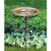 Solid Copper Bird Bath With Stake 2 Solid Copper Bird Bath With Stake -US Poultry Supplies Sales Store solid copper bird bath stake 50 01 75 00 baths ancient graffiti birdhousesandbaths 552