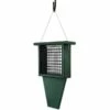 Suet Feeder With Tail Prop, Green 1 Suet Feeder With Tail Prop, Green -US Poultry Supplies Sales Store suet feeder tail prop green 00 01 25 bird feeders songbird essentials birdhousesandbaths 504