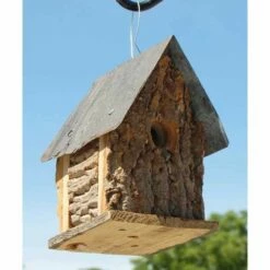 Summer Camp Bark Cabin Bird Houses, Set Of 3 10 Summer Camp Bark Cabin Bird Houses, Set Of 3 -US Poultry Supplies Sales Store summer camp bark cabin bird houses set 50 01 75 00 house home bazaar birdhousesandbaths 108