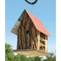 Summer Camp Bark Cabin Bird Houses, Set Of 3 9 Summer Camp Bark Cabin Bird Houses, Set Of 3 -US Poultry Supplies Sales Store summer camp bark cabin bird houses set 50 01 75 00 house home bazaar birdhousesandbaths 204