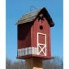 Summitville Stable Bird House, Red 2 Summitville Stable Bird House, Red -US Poultry Supplies Sales Store summitville red stable bird house 25 01 50 00 home bazaar birdhousesandbaths 863