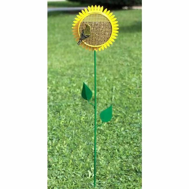 Sunflower Staked Bird Feeder 5 Sunflower Staked Bird Feeder - Image 3