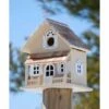 Victorian Cottage Bird House 2 Victorian Cottage Bird House -US Poultry Supplies Sales Store victorian cottage butternut bird house 25 01 50 00 home bazaar birdhousesandbaths 685