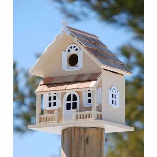 Victorian Cottage Bird House 3 Victorian Cottage Bird House