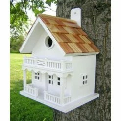 Chalet Bird House 7 Chalet Bird House -US Poultry Supplies Sales Store white chalet bird house 25 01 50 00 home bazaar birdhousesandbaths 300
