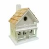 Chalet Bird House 1 Chalet Bird House -US Poultry Supplies Sales Store white chalet bird house 25 01 50 00 home bazaar birdhousesandbaths 669