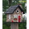 Windy Ridge Stone Bird House 2 Windy Ridge Stone Bird House -US Poultry Supplies Sales Store windy ridge stone bird house 100 01 125 00 home bazaar birdhousesandbaths 335