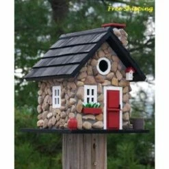 Windy Ridge Stone Bird House